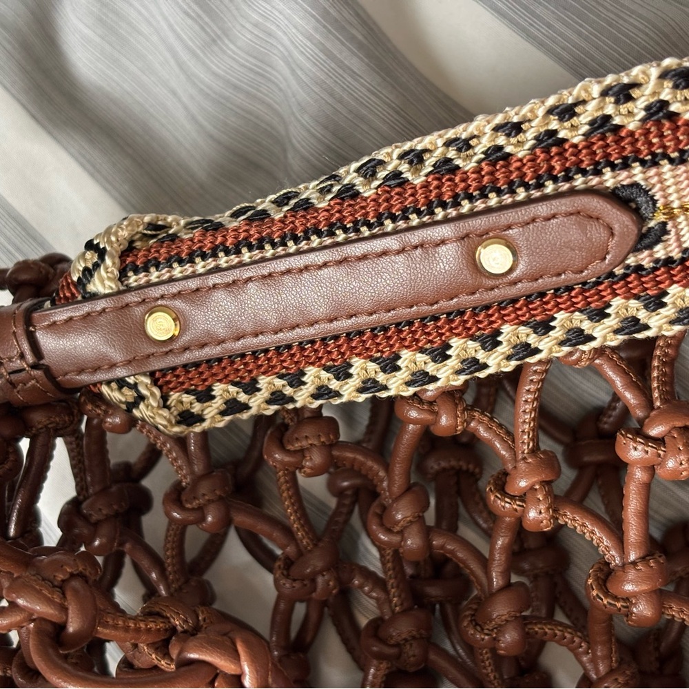 Stella McCartney Brown knotted bag - Picture 7 of 13